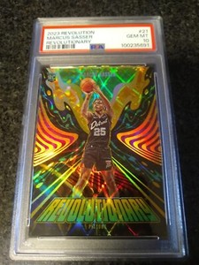 2023-24 REVOLUTION MARCUS SASSER REVOLUTIONARY ROOKIE CASE HIT SSP PSA10