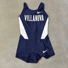 Nike Pro Elite Villanova Singlet Womens Small Track Unitard Speedsuit USA Made