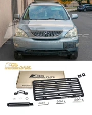 EOS Plate For 04-10 Lexus RX Full Sized Front Bumper Tow Hook License Bracket