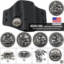 HolsterSmith Holster and Sheath Medallions - Over 10 Different Options