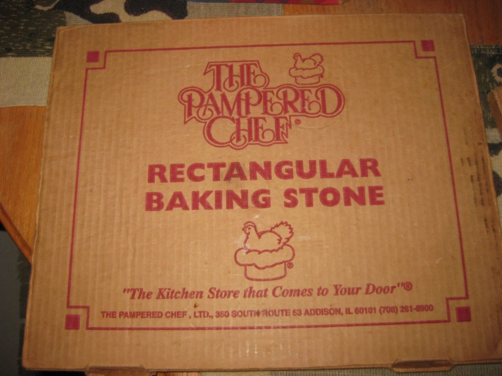 Pampered Chef Family Heritage 12 x 15 Stoneware Rectangular Baking Pizza Stone 2
Opens in a new wind