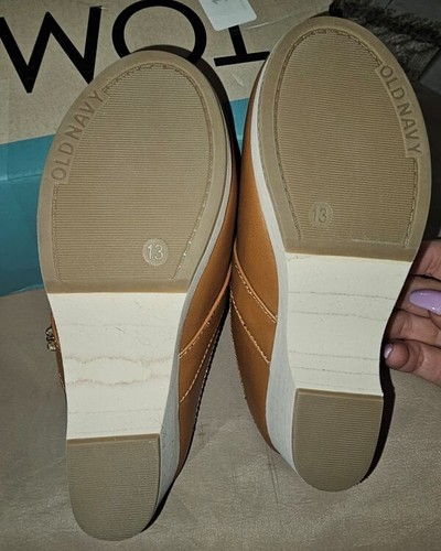 Old Navy Clogs Shoes Chestnut sz 13 - Picture 3 of 7