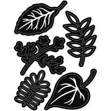 Embossing Essentials Dies Foliage(5 Piece)