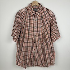 Carhartt Relaxed Fit Button Down Shirt Long Sleeve Check 100386 Mens Large L