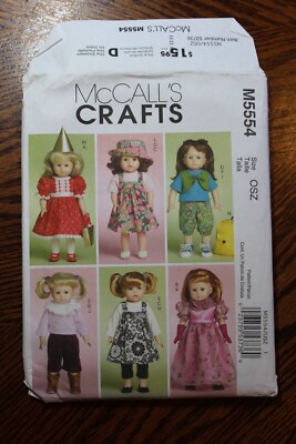 Pattern M5554 McCall's M5554 18