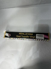 Stretch Htv iron roll Vinyl heat transfer Roll Orange 12” X 20’ Crafts 