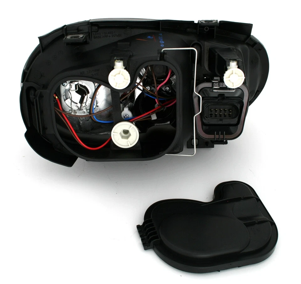 Front Scheinwerfer SET für VW Golf IV 4 97-03 klar schwarz LWR - Bild 3 von 4