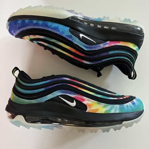 Nike Air Max 97 Golf NRG Tie-Dye Men's Size 8 Wmns Sz 9.5 Sneakers Multicolor - Picture 5 of 9