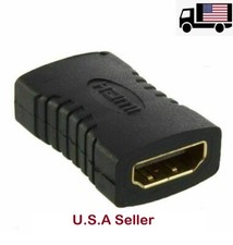 HDMI Female to Female Coupler Connector Extender Adapter Cable HDTV 1080P 4K US