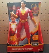 2018 MATEL DC SHAZAM "THUNDER PUNCH SHAZAM" 20+ SOUNDS & PHRASES NEW IN BOX