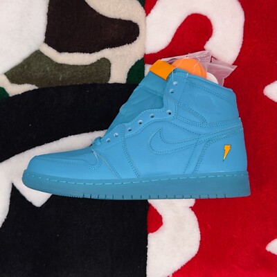 Size 7Y - Jordan 1 Retro High Gatorade Blue Lagoon (GS) *SEE DESCRIPTION*