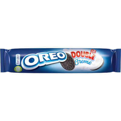 Oreo Double Rolle Kakao Cookies mit doppelter Cremefüllung 157g