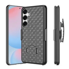 For Samsung Galaxy S24 FE Belt Clip Phone Case Slim Shockproof Holster Fit Cover