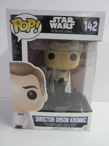 Funko POP! Star Wars DIRECTOR ORSON KRENNIC Bobble-Head 142 NEW Ships Free