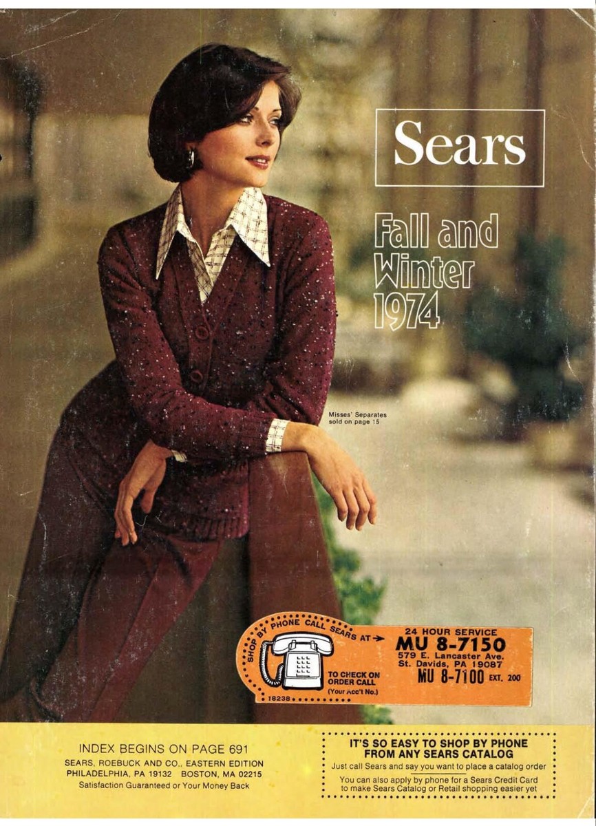 1970-1979 Sears Fall & Winter Catalogs on Disc - In PDF Format | eBay