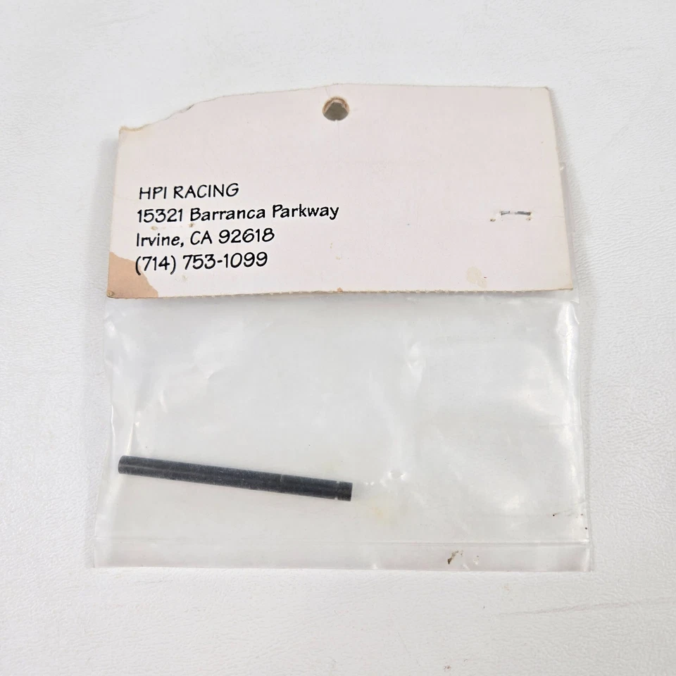 Eje de engranajes HPI 4x50 mm negro (1) A192 nuevo stock antiguo sellado Foto 2 de 2