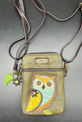 Chala Owl Convertible Cell Phone Crossbody Purse Pouch Wallet