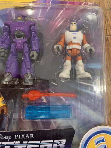 BNIP DISNEY PIXAR BUZZ LIGHTYEAR MISSION MULTI-PACK ACTION FIGURE SET IMAGINEXT - Picture 3 of 4