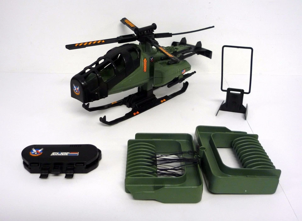 Figura de colección GI Joe Razor Blade vehículo helicóptero sin usar, en caja con contenido sellado 1994 Foto 2 de 4