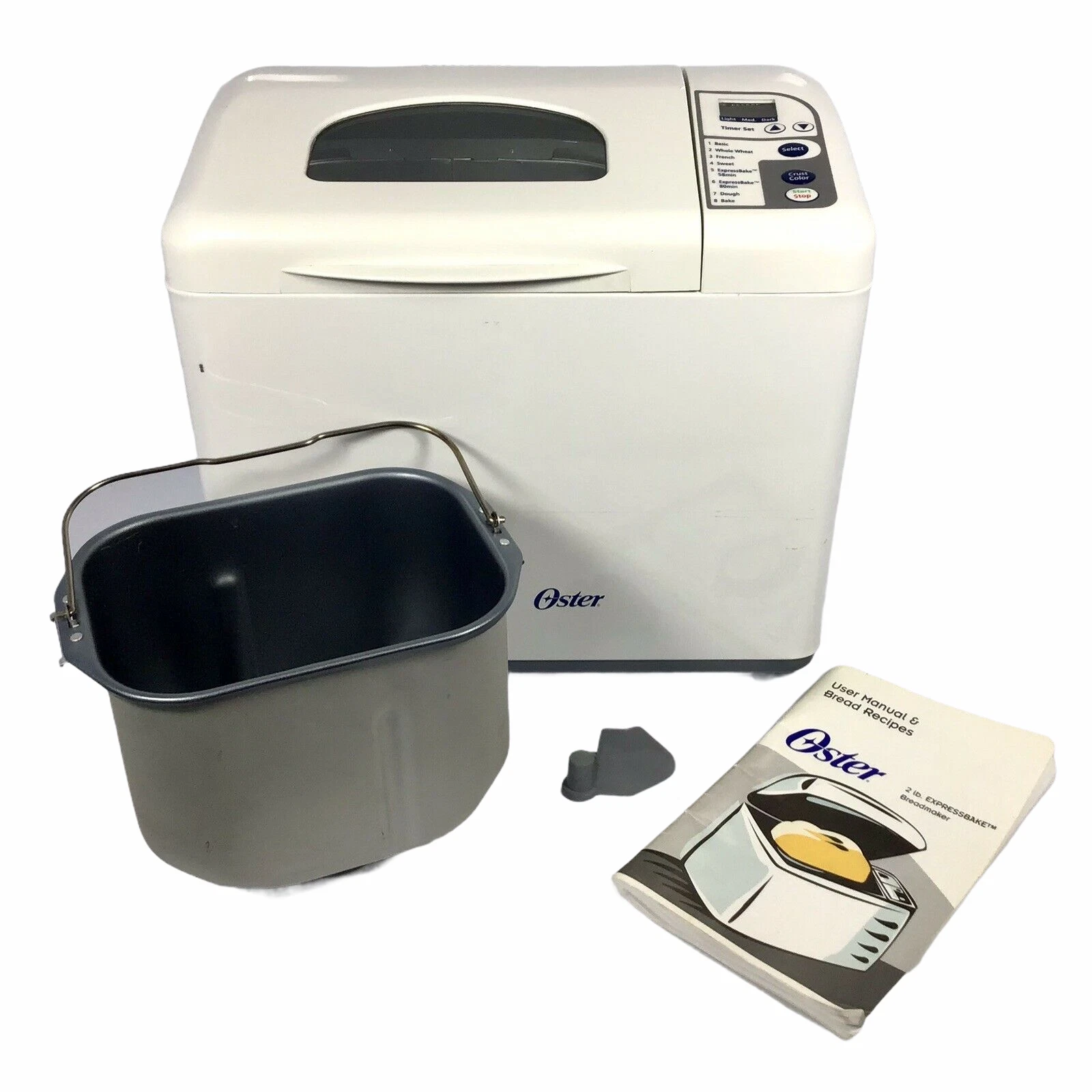 2lb Bread Maker Machine Oster Expressbake 58-Minute Model 5834 EUC Tested Works!
