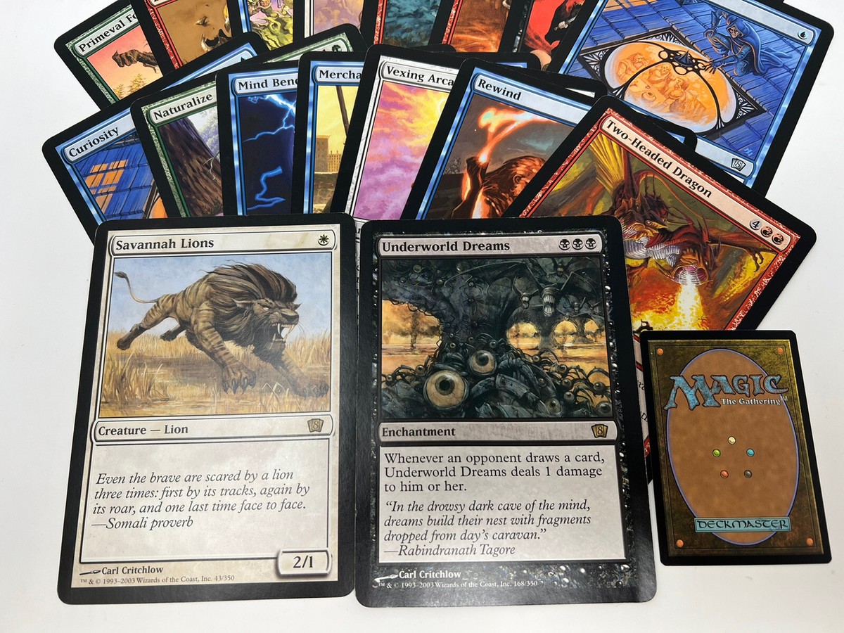 24x Vintage MTG Oversized 8th Edition Cards Magic the 24x Vintage MTG Oversized 8th Edition Cards Magic the