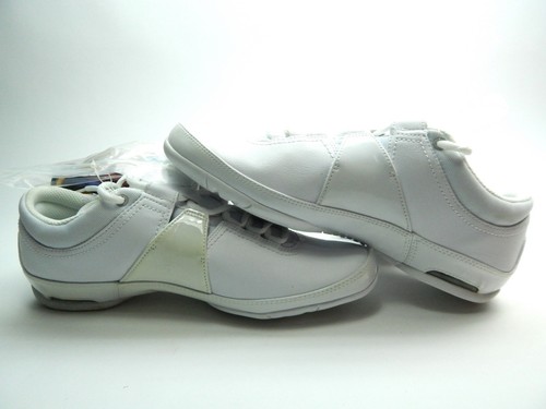 PRE-OWNED NIKE WOMEN'S AIR BOOM II CHEER WHITE NEUTRAL GREY SHOES SIZE 8.5 - Picture 9 of 12