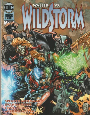 DC BLACK LABEL COMICS WALLER VS WILDSTORM #1 MAY 2023 VARIANT 1ST PRINT NM