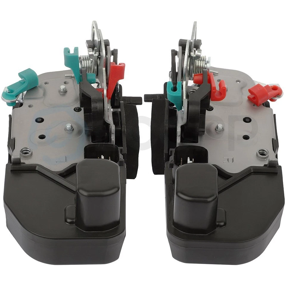 Atuadores traseiros de trava de porta lateral esquerda e direita 2 peças para 03-10 Dodge Ram 1500 2500 - Imagem 3 de 4