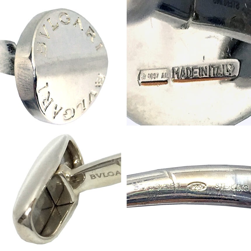    カフリンクス CTV 925S Men's classic sterling silver oval cufflinks | Georg Jensen