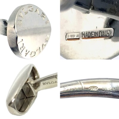 カフス　BVLGARI Bulgari Bvlgari Cuff Links in Sterling Silver | eBay