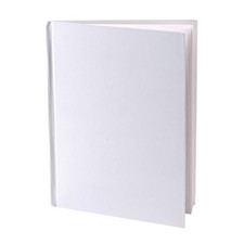 Blank Hardcover Book 5x4 White Pages Mini Journal Notebook 14 Sheets