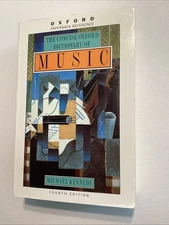 Concise Oxford Dictionary of Music by Joyce Bourne (1996, Uk-Trade Paper)