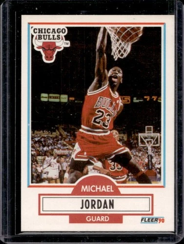 1990-91 Fleer Michael Jordan #26 Bulls