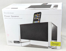 Brookstone iDesign Power Speaker Dock for iPod/iPhone - Tested Clean - EUC