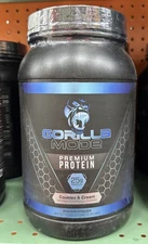 Gorilla Mode Premium Protein Cookies&Cream 30 Servings🔥🔥Exp.12/2025