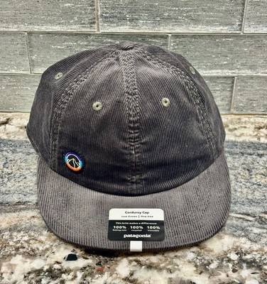 Patagonia - NWT!  Fitz Roy Icon  Corduroy Hat  - Fitz Roy Icon: Forge Grey. FA22