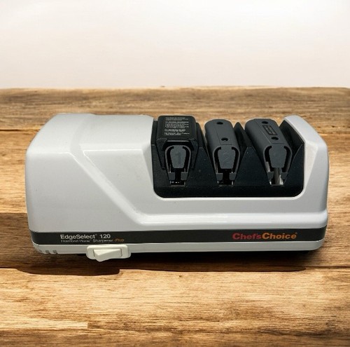 Chefs Choice Edge Select 120 Plus Diamond Hone Sharpener 3 Stage Knife ...