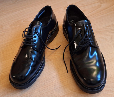 Lloyd  Leder Herrenhalbschuh by Kambo , Schwarz, Größe 43, nur einmal getragen