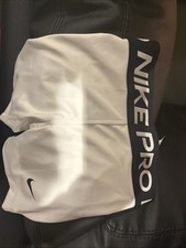 Nike Pro Tights Kids Medium M White Compression Shorts