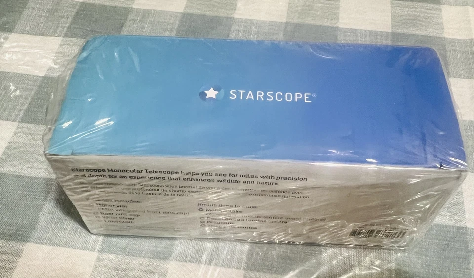 STARSCOPE MONOCULAR TELESCOPE 10x FIXED MAGNIFICATION SEALED BRAND NEW - Image 2 of 2