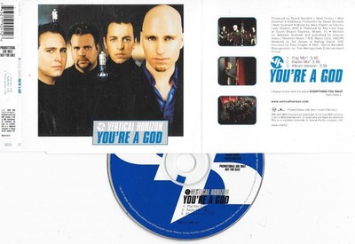 VERTICAL HORIZON - you re a god  PROMO  -  CD - 3 tracks