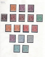 Australie 1918-60 Problèmes De Sidehead Et De Port De 3 Feuilles D'Album MLH/MH