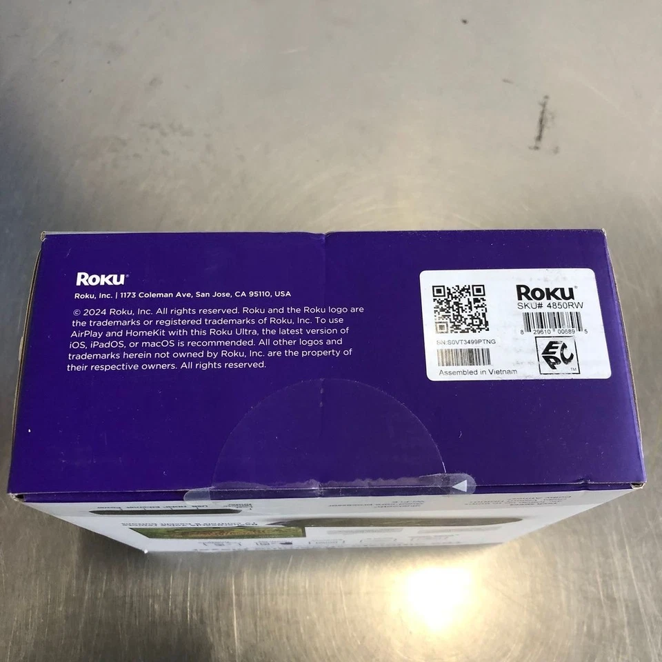 New Roku Ultra HD | 4K | HDR Dolby Vision Atmos Wi-Fi 6 Streaming Player 4850RW - Image 2 of 4