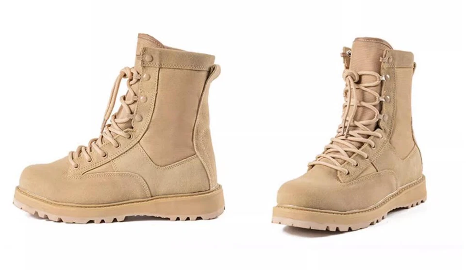 Hombres Impermeable Ejército Botas Tácticas Militar Combate Escalada Trabajo Bota SWAT Zapatos Foto 2 de 4