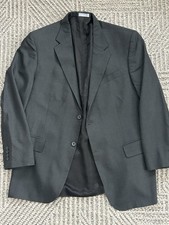 Geoffrey Beene Dark Gray Blazer Sports Coat Mens 46R