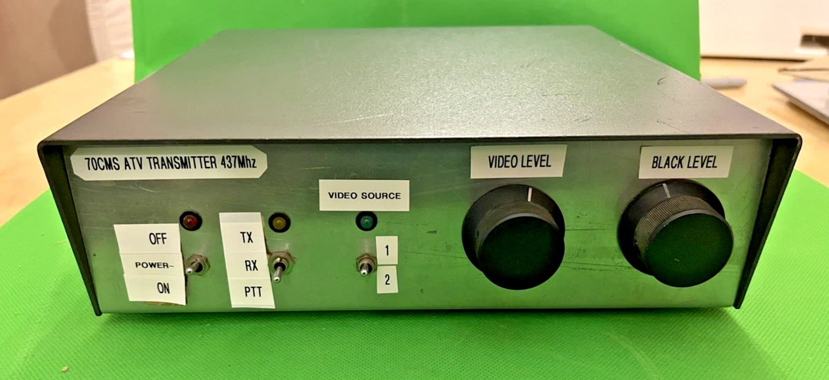 Transmetteur A/V ABE 1.6 Ghz - Pour Radioamateur ATV, 100mW, Testé, Made In Italy