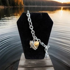 Brighton Bracelet Neptune’s Rings Golden Heart NWT