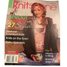 Interweave Press KnitScene Magazine 2007 Issue Spring Knits 