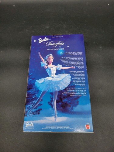 New In Box - 1999 Classic Ballet Series Barbie As Snowflake In The Nutcracker - Picture 16 of 24
