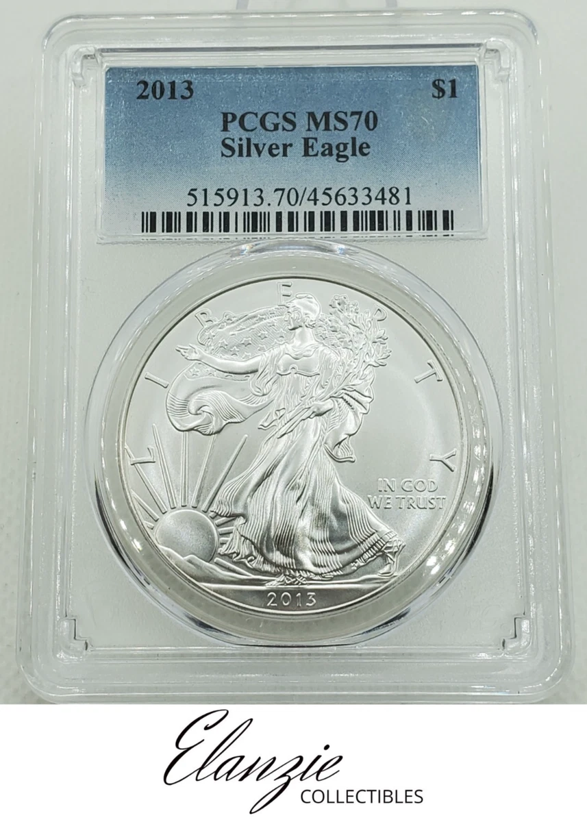 American Eagle MS 70 Graded 2013 Silver Bullion Coins for sale | eBay